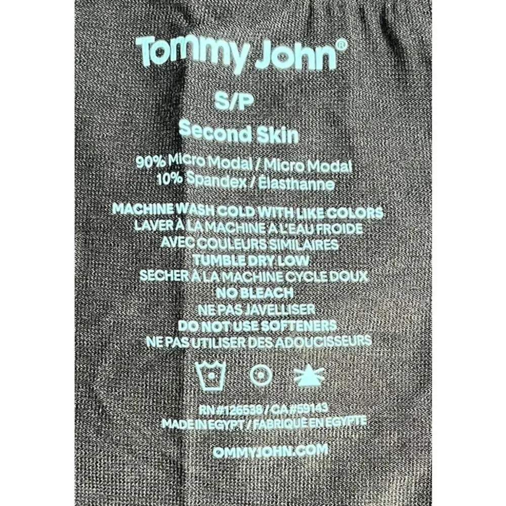 6-14 TOMMY JOHN Men's NWT $30 Soft Second Skin Classic Brief Underwear Small